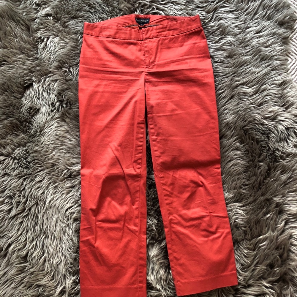 BR Rust / Persimmon Crop / Capri Pants